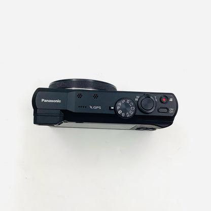 【全額返金保証】【最速発送】Panasonic コンパクトデジタルカメラ LUMIX DMC-TZ60 ブラック 美品 動作確認済