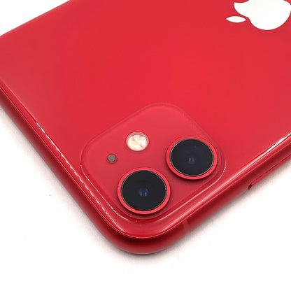 【全額返金保証】【最速発送】Apple iPhone iPhone 11 128GB (PRODUCT)RED SIMフリー 白ロム 動作確認済 74%