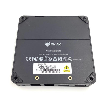 【全額返金保証】【最速発送】BMAX miniデスクトップpc B1 intel Celeron N4000 8GB eMMC 128GB 美品 動作確認済