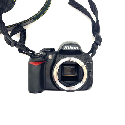 【全額返金保証】【最速発送】Nikon デジタル一眼 D3100 ブラック 動作確認済