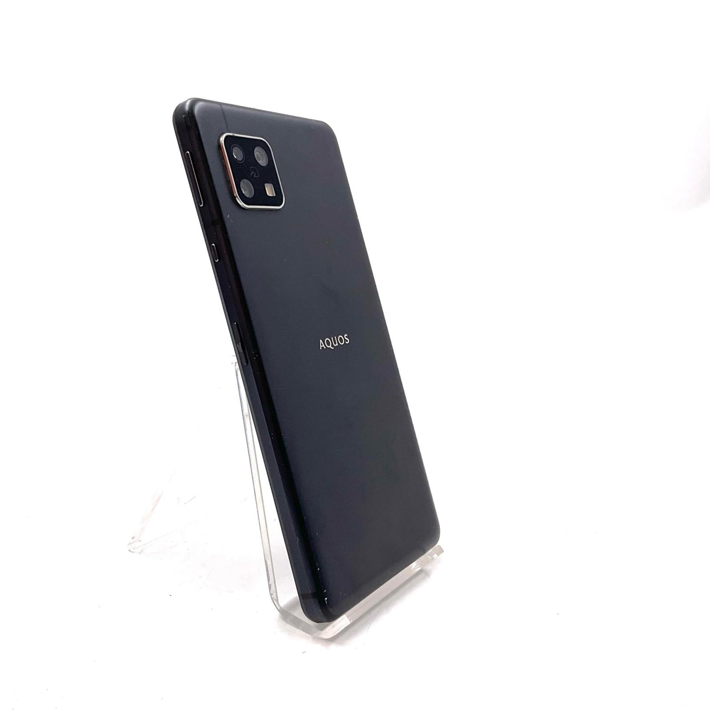 【最速発送】SHARP AQUOS sense5G 64GB ブラック Softbank A004SH 白ロム【難有】