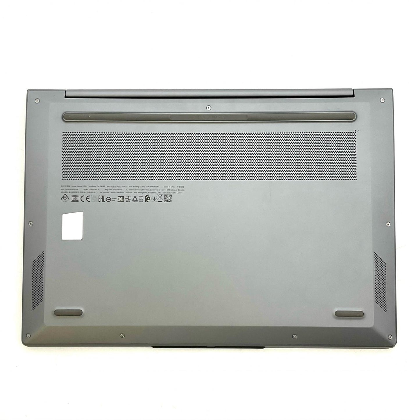【全額返金保証】【最速発送】Lenovo ThinkBook 13e G4 1AP 21AR08YJP 12th Gen Intel Core i5-1240P 8GB M.2 SSD 256GB 92.6% 動作確認済