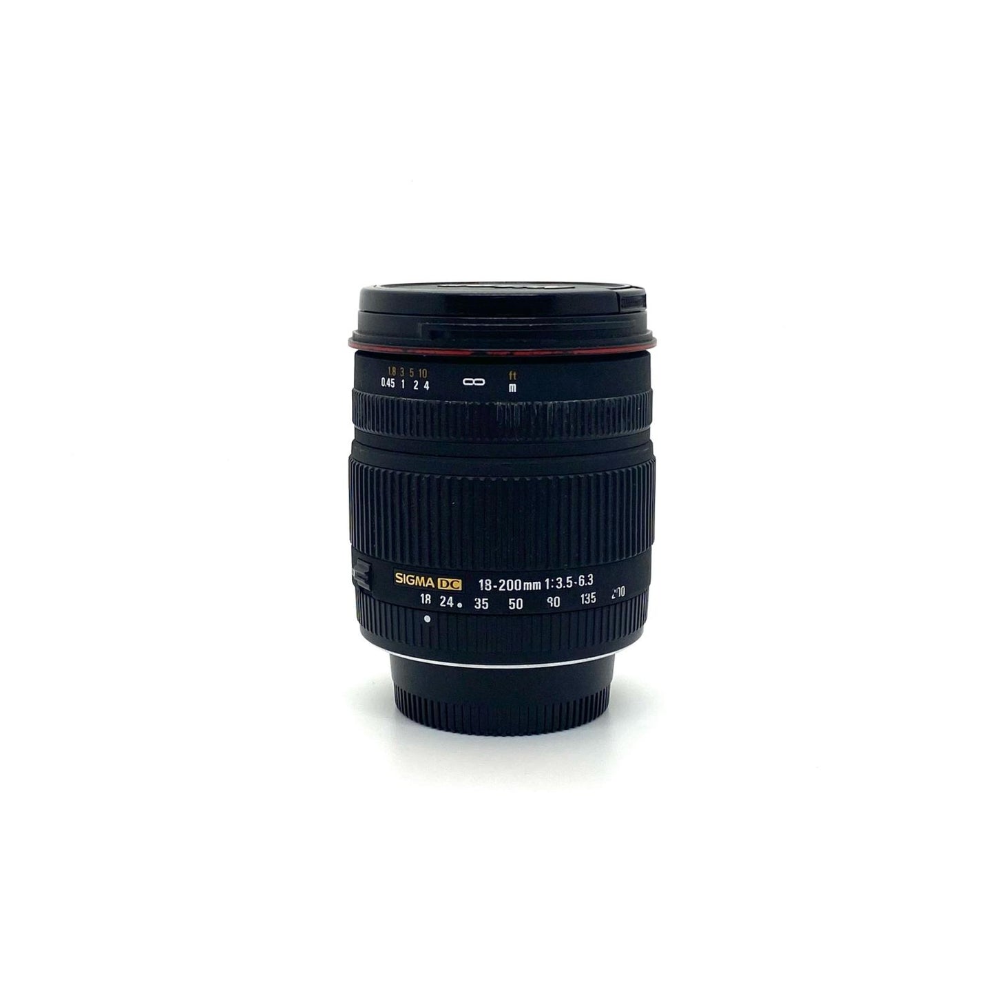 【全額返金保証】【最速発送】SIGMA 18-200mm F3.5-6.3 DC OS HSM 動作確認済