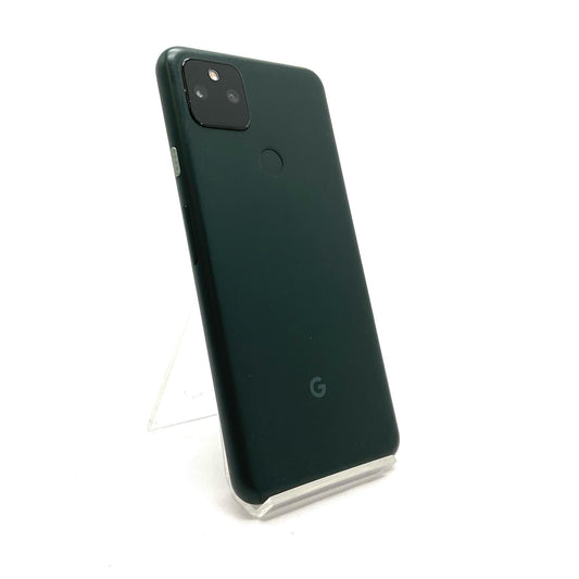 【全額返金保証】【最速発送】Google Pixel 5a 128GB モスキーブラック Softbank G4S1M 白ロム 動作確認済