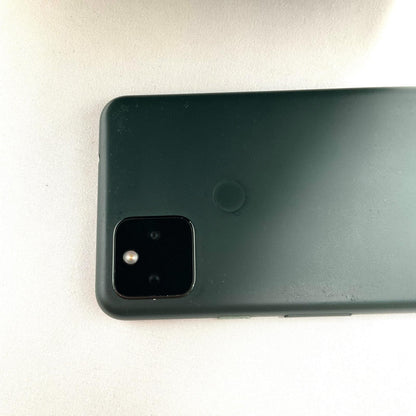 【全額返金保証】【最速発送】Google Pixel 5a 128GB モスキーブラック Softbank G4S1M 白ロム 動作確認済