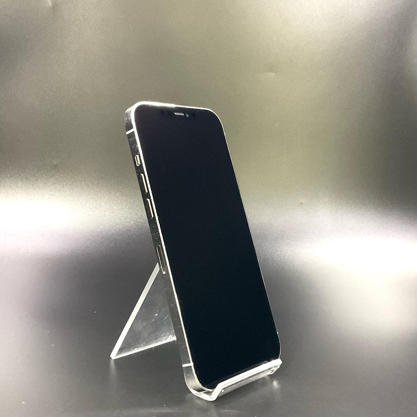 【全額返金保証】【最速発送】Apple iPhone iPhone 12 Pro Max 128GB シルバー 楽天モバイル SIMフリー 白ロム 動作確認済 80%