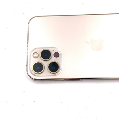 【全額返金保証】【最速発送】Apple iPhone iPhone 12 Pro 128GB ゴールド Softbank SIMフリー 白ロム 美品 動作確認済 80%
