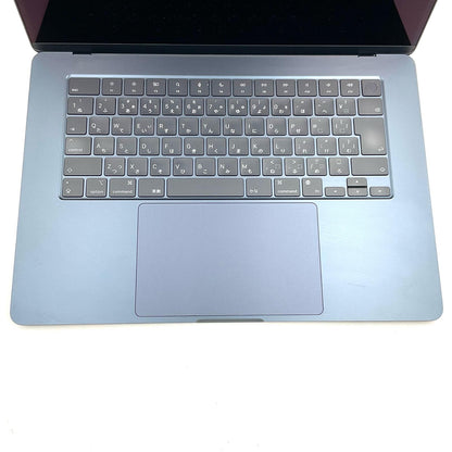 【全額返金保証】【最速発送】Apple MacBook Air 15.3インチ 2023 Apple M2 8GB 256GB ミッドナイト 100% 美品 動作確認済
