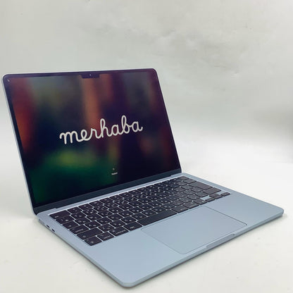 【全額返金保証】【最速発送】Apple MacBook Air 13.6インチ 2025 Apple M4 16GB 256GB スカイブルー 100% 超美品 動作確認済