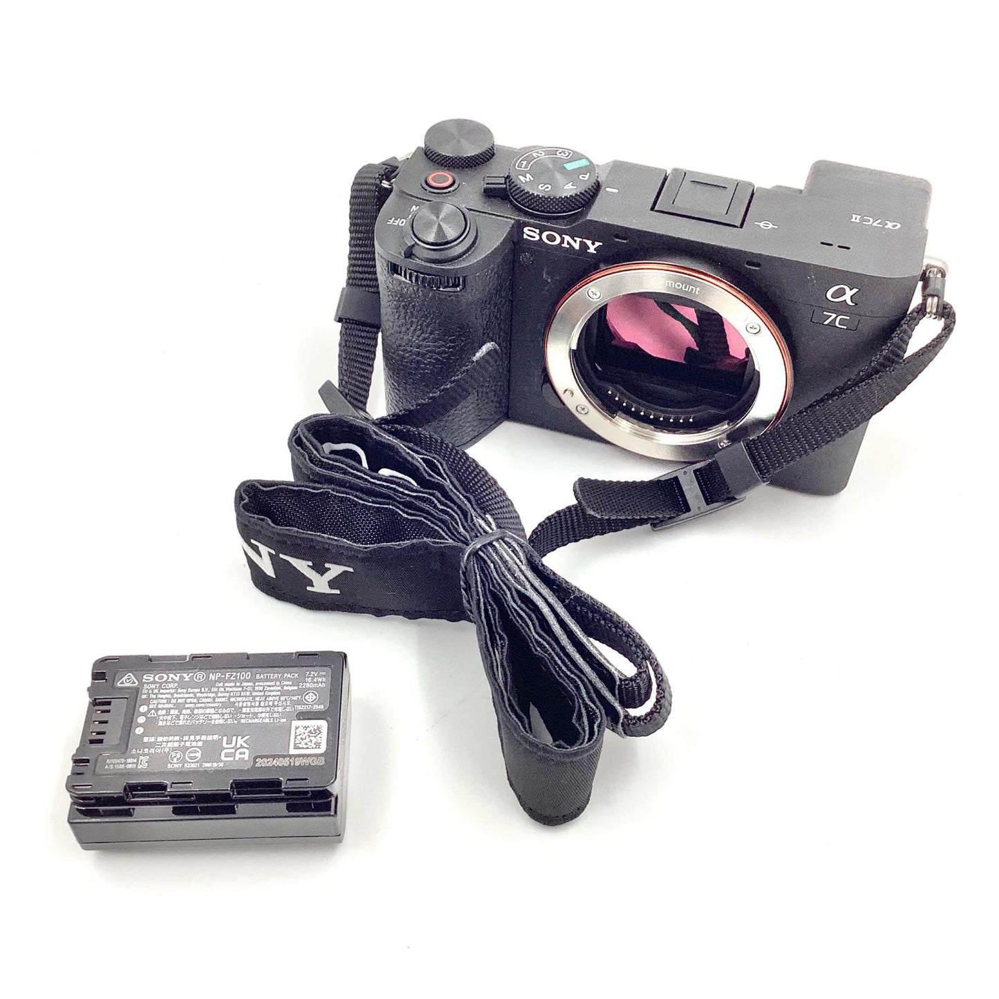 【全額返金保証】【最速発送】Sony デジタル一眼 α7C II ILCE-7CM2 ボディ ブラック 超美品 動作確認済
