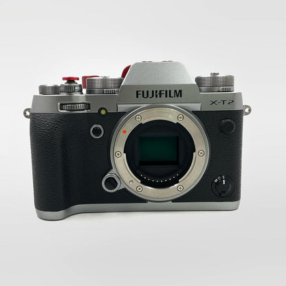 【全額返金保証】【最速発送】FUJIFILM デジタル一眼 X-T2 ボディ グラファイトシルバーエディション X-T2-GS 美品 動作確認済