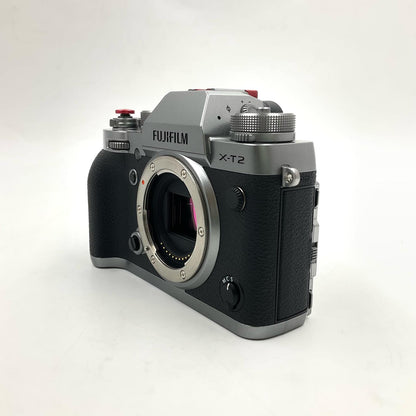 【全額返金保証】【最速発送】FUJIFILM デジタル一眼 X-T2 ボディ グラファイトシルバーエディション X-T2-GS 美品 動作確認済