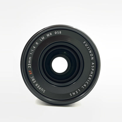 【全額返金保証】【最速発送】FUJIFILM フジノンレンズ XF23mmF1.4 R LM WR 美品 動作確認済