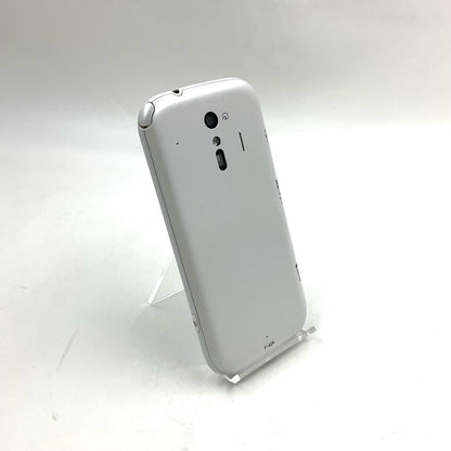 【全額返金保証】【最速発送】富士通 らくらくスマートフォン 32GB ホワイト docomo F-42A 白ロム 美品 動作確認済
