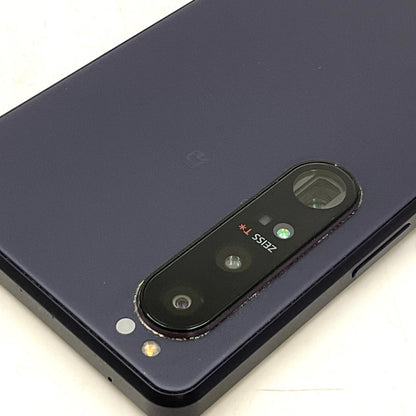 【全額返金保証】【最速発送】Sony Xperia 1 III 256GB フロストブラック docomo SO-51B 白ロム 動作確認済