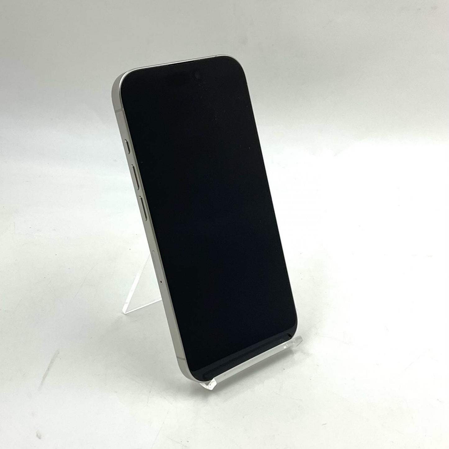 【全額返金保証】【最速発送】Apple iPhone iPhone 15 Pro 128GB ホワイトチタニウム SIMフリー 白ロム 美品 動作確認済 87%
