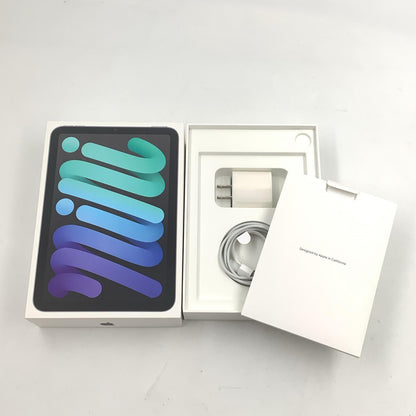 【全額返金保証】【最速発送】Apple iPad mini 8.3インチ 第6世代 256GB スペースグレイ Wi-Fi 美品 動作確認済