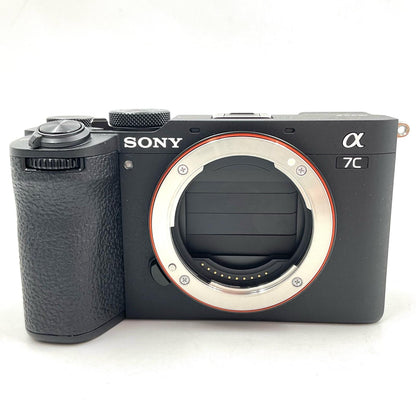 【全額返金保証】【最速発送】Sony デジタル一眼 α7C II ILCE-7CM2 ボディ ブラック 美品 動作確認済