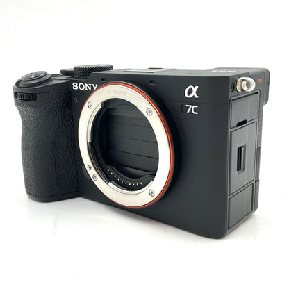 【全額返金保証】【最速発送】Sony デジタル一眼 α7C II ILCE-7CM2 ボディ ブラック 美品 動作確認済