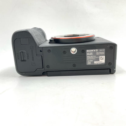 【全額返金保証】【最速発送】Sony デジタル一眼 α7C II ILCE-7CM2 ボディ ブラック 美品 動作確認済