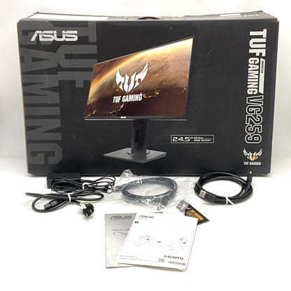 【全額返金保証】【最速発送】ASUS TUF Gaming ゲーミングモニター VG259QR 24.5インチ 美品 動作確認済