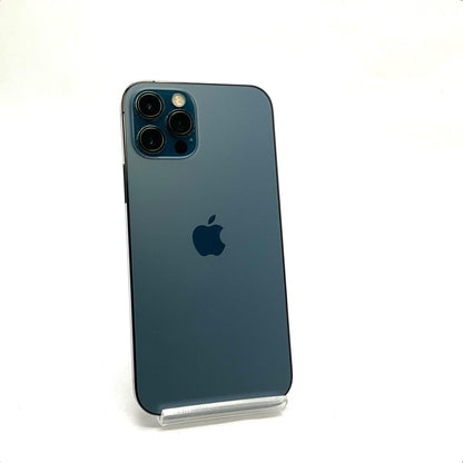 【全額返金保証】【最速発送】Apple iPhone iPhone 12 Pro 128GB パシフィックブルー au SIMフリー 白ロム 動作確認済 79%