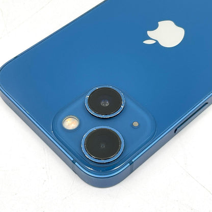 【最速発送】Apple iPhone iPhone 13 mini 256GB Blue SIMフリー 白ロム【難有】 74%