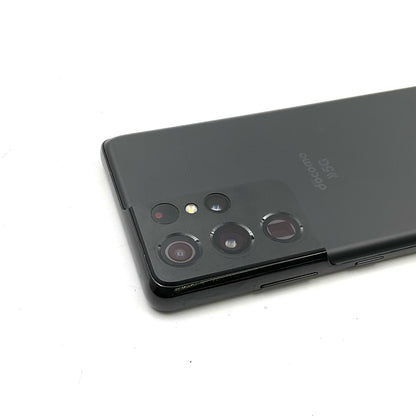 【全額返金保証】【最速発送】SAMSUNG Galaxy S21 Ultra 5G 256GB ブラック docomo SC-52B 白ロム 美品 動作確認済