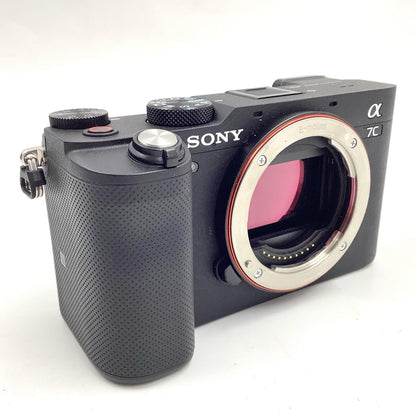 【全額返金保証】【最速発送】Sony デジタル一眼 α7C ILCE-7C ボディ 美品 動作確認済