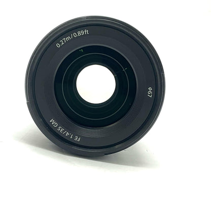 【全額返金保証】【最速発送】Sony FE 35mm F1.4 GM SEL35F14GM 美品 動作確認済