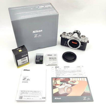 【全額返金保証】【最速発送】Nikon デジタル一眼 Z fc ボディ シルバー 動作確認済