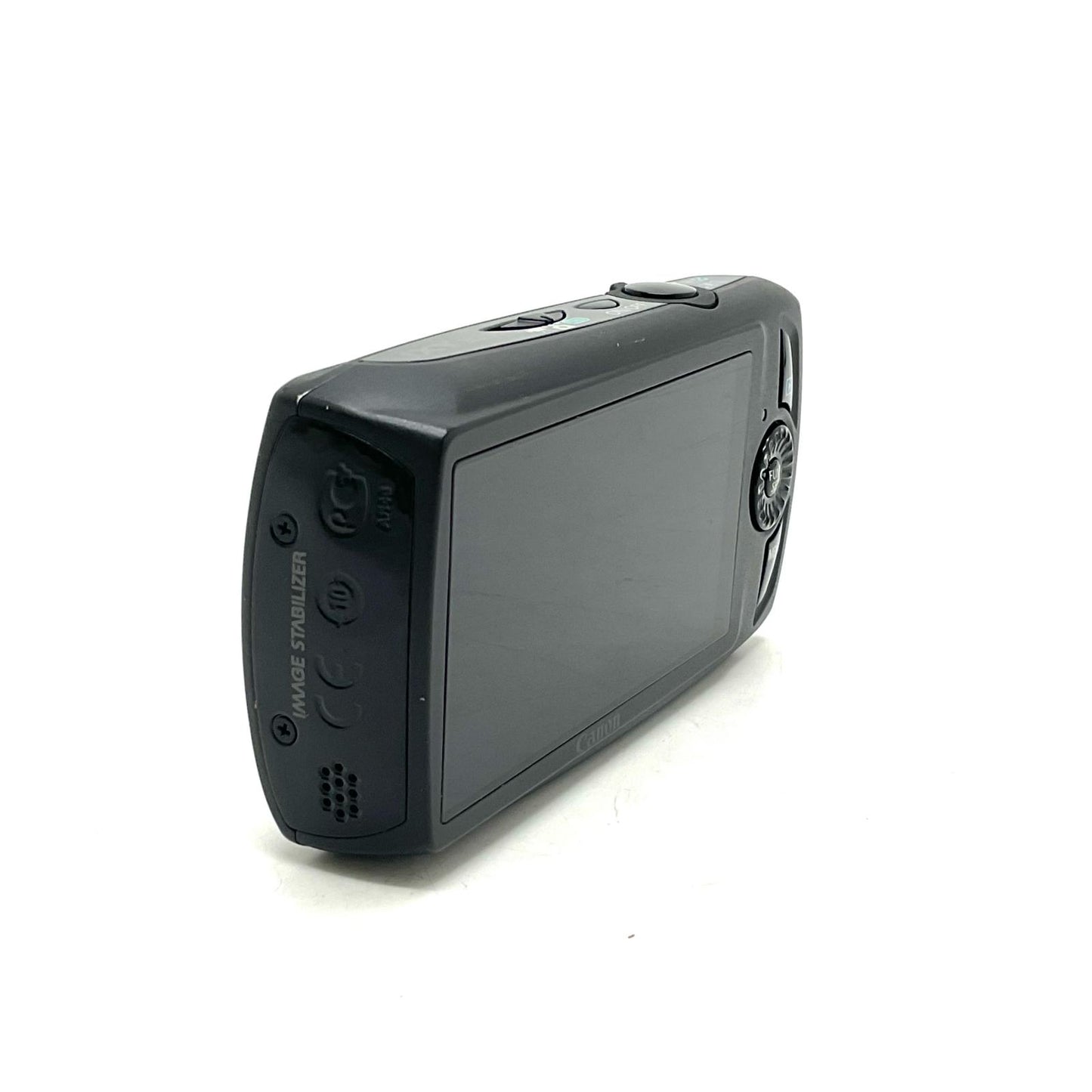 【全額返金保証】【最速発送】Canon コンパクトデジタルカメラ IXY 30S ブラック 美品 動作確認済