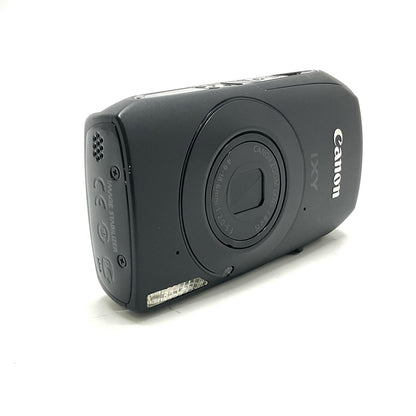 【全額返金保証】【最速発送】Canon コンパクトデジタルカメラ IXY 30S ブラック 美品 動作確認済