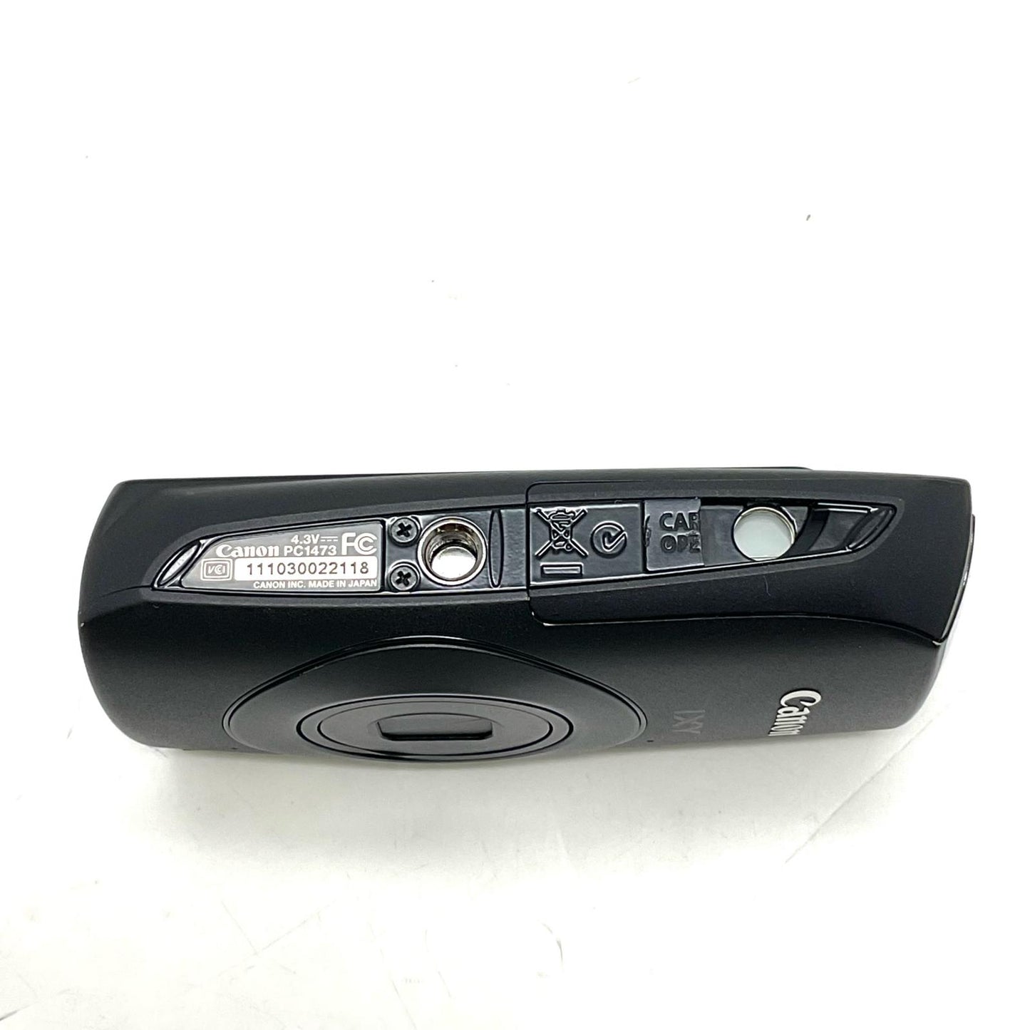 【全額返金保証】【最速発送】Canon コンパクトデジタルカメラ IXY 30S ブラック 美品 動作確認済