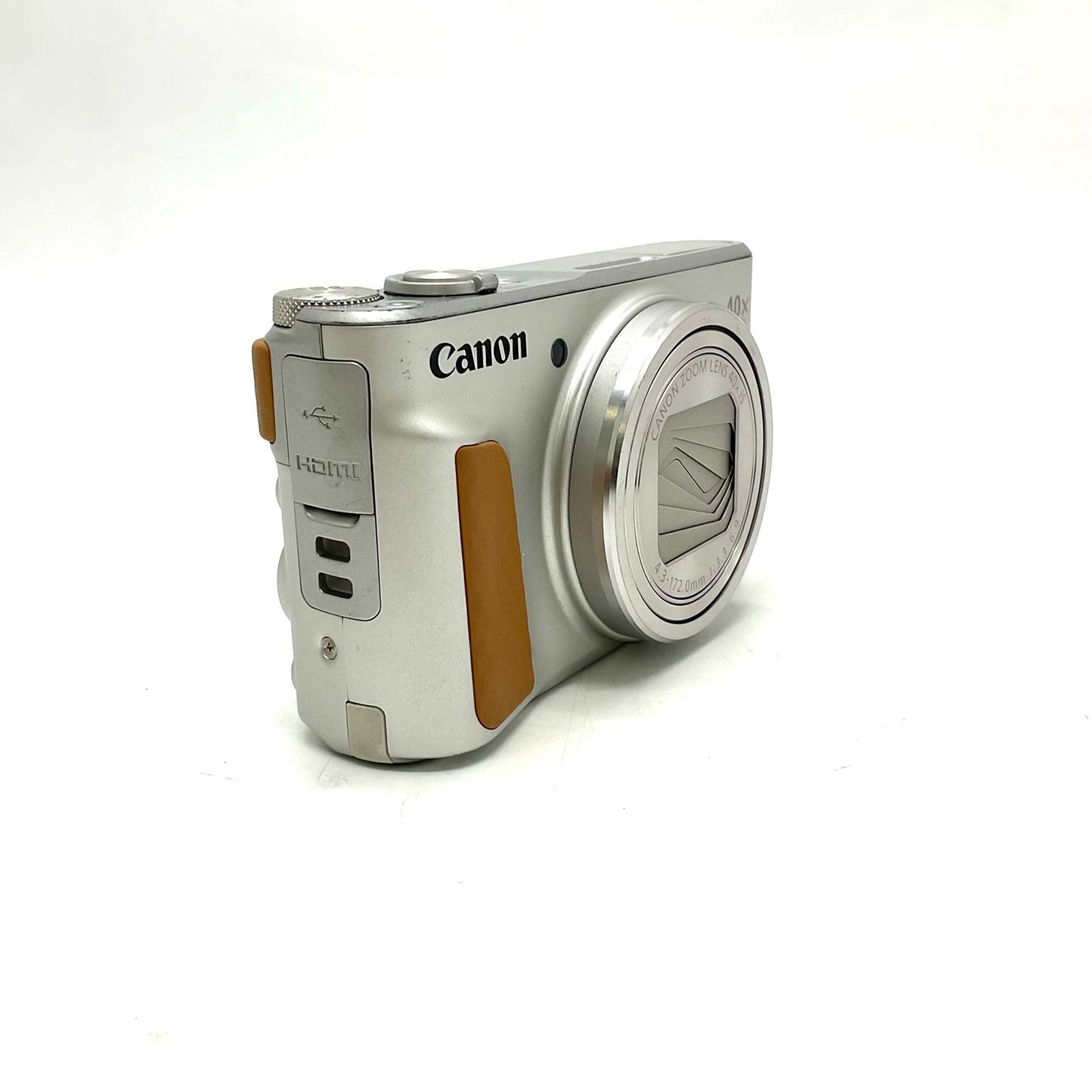 【全額返金保証】【最速発送】Canon コンパクトデジタルカメラ PowerShot SX740 HS シルバー 美品 動作確認済