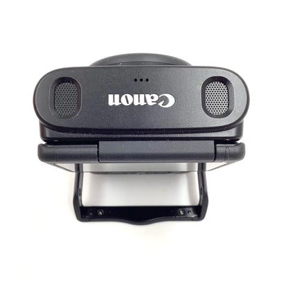 【全額返金保証】【最速発送】Canon コンパクトデジタルカメラ PowerShot V10 トライポッドグリップキット ブラック 美品 動作確認済