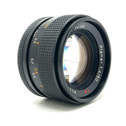 【全額返金保証】【最速発送】CONTAX Planar 50mm F1.4 AEJ 美品 動作確認済