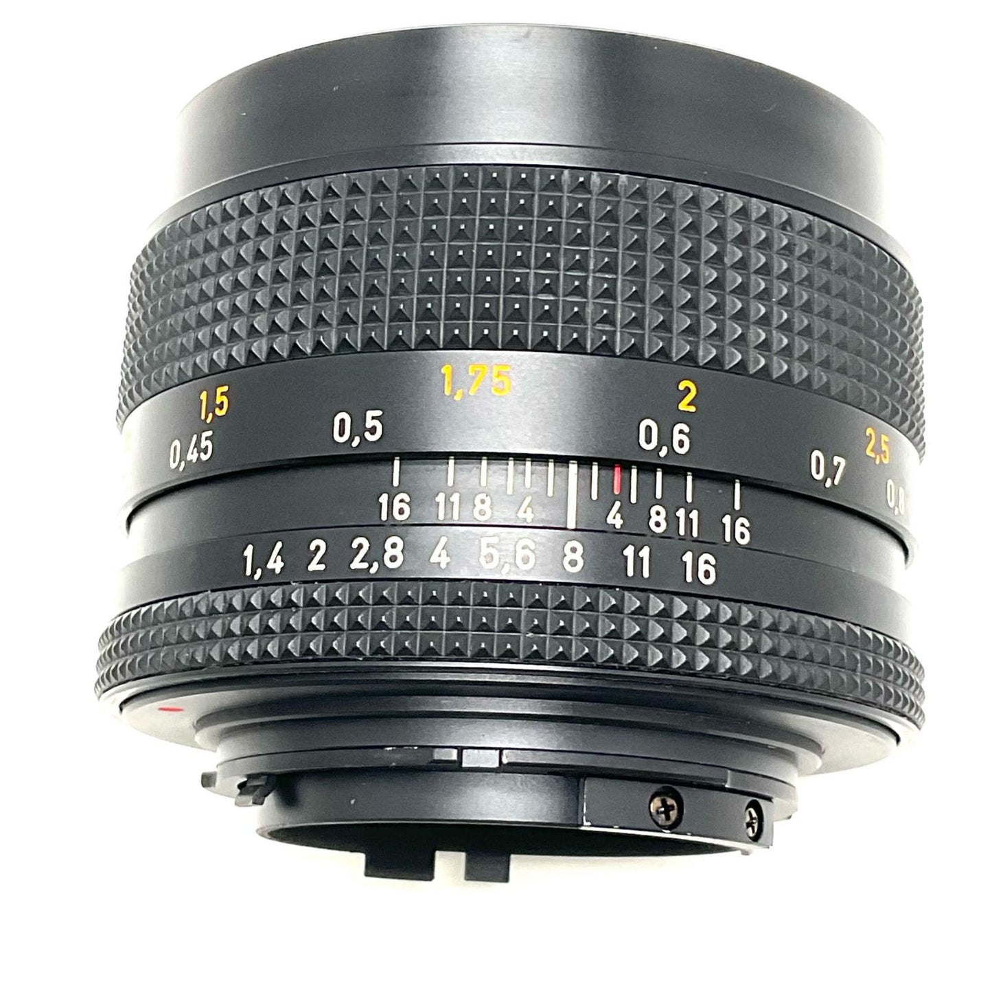 【全額返金保証】【最速発送】CONTAX Planar 50mm F1.4 AEJ 美品 動作確認済