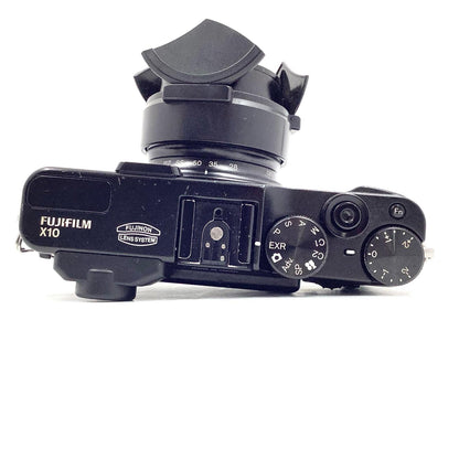 【全額返金保証】【最速発送】FUJIFILM コンパクトデジタルカメラ X10 動作確認済