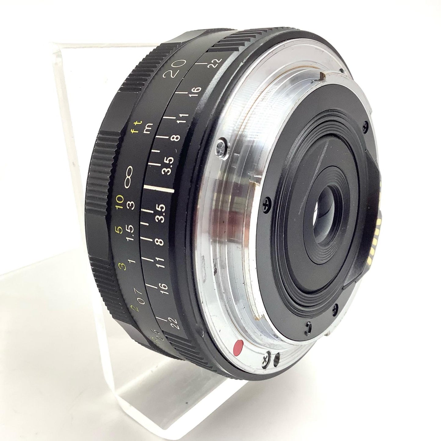 【全額返金保証】【最速発送】 Voigtlander COLOR-SKOPAR 20mm F3.5 SLII N Aspherical Canon EFマウント 美品 動作確認済