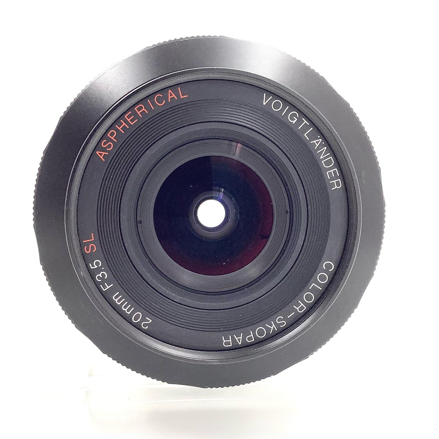 【全額返金保証】【最速発送】 Voigtlander COLOR-SKOPAR 20mm F3.5 SLII N Aspherical Canon EFマウント 美品 動作確認済