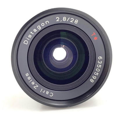 【全額返金保証】【最速発送】CONTAX Distagon T*28mm F2.8 AEJ 美品 動作確認済