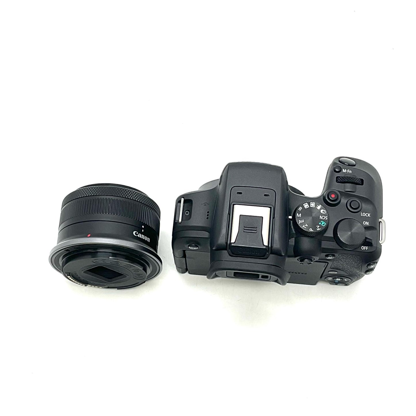【全額返金保証】【最速発送】Canon デジタル一眼 EOS R10 RF-S18-45 IS STM レンズキット 美品 動作確認済