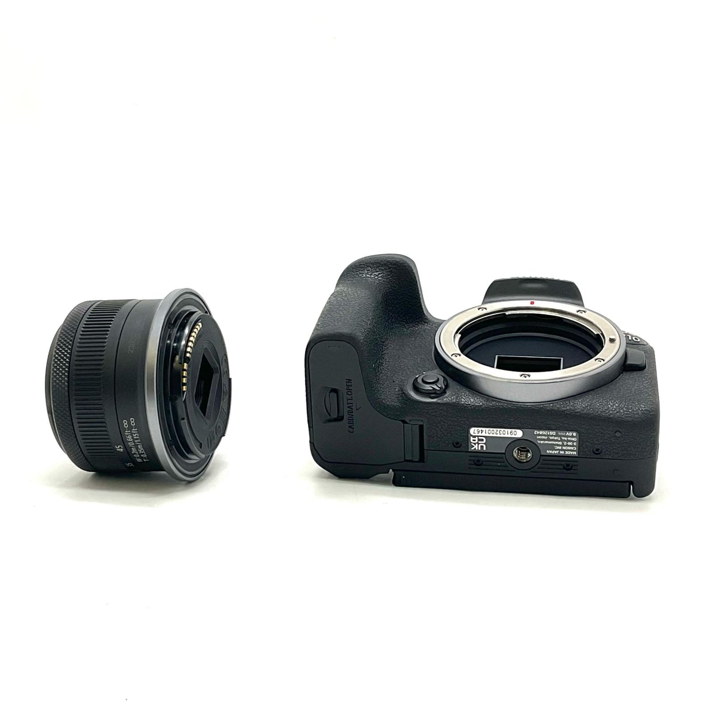 【全額返金保証】【最速発送】Canon デジタル一眼 EOS R10 RF-S18-45 IS STM レンズキット 美品 動作確認済