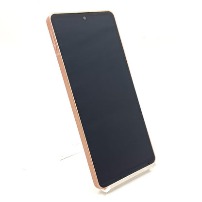 【全額返金保証】【最速発送】SHARP AQUOS Sense6s 64GB ライトカッパー au SIMフリー SHG07 白ロム 動作確認済