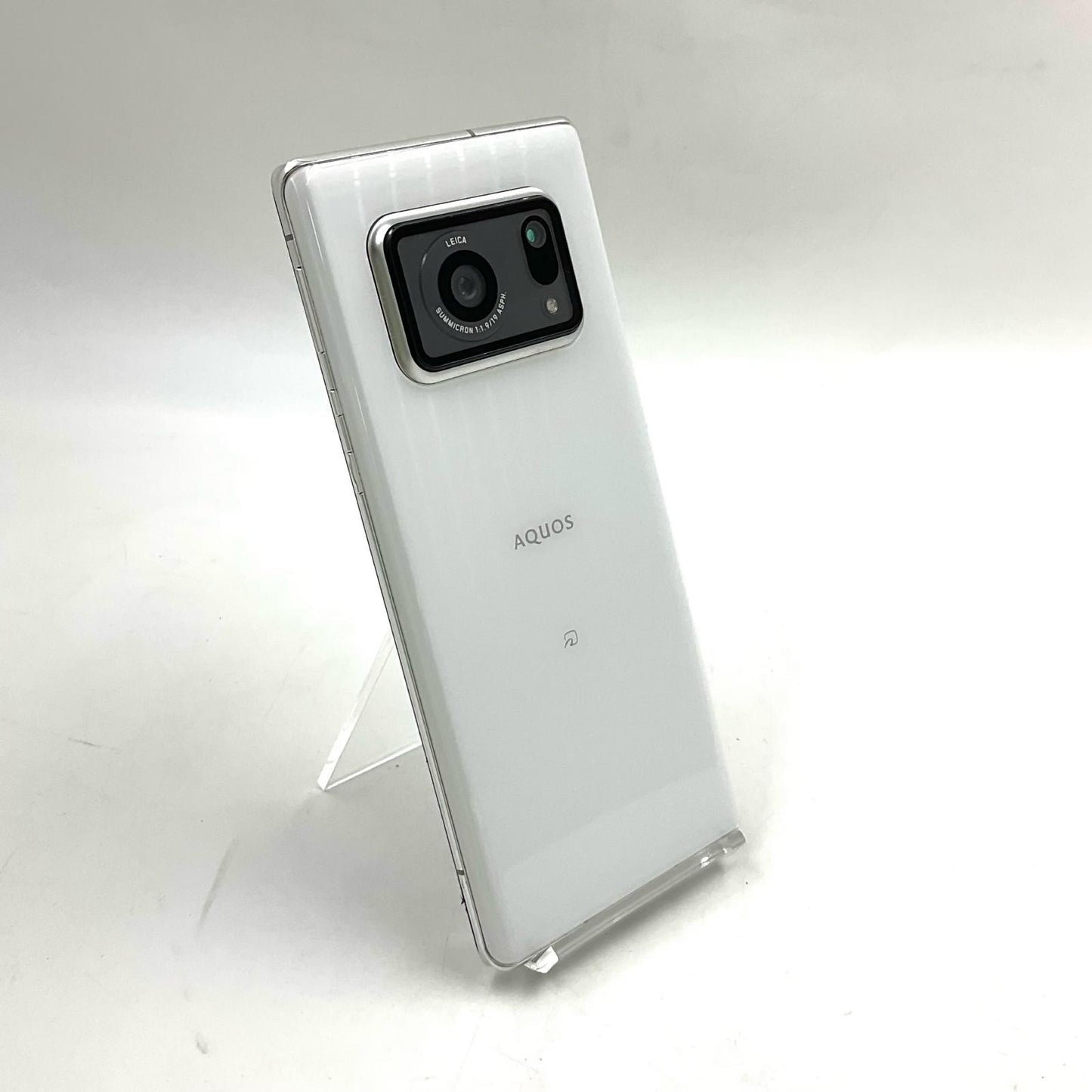 【全額返金保証】【最速発送】SHARP AQUOS R6 128GB ホワイト Softbank SIMフリー A101SH 白ロム 美品 動作確認済