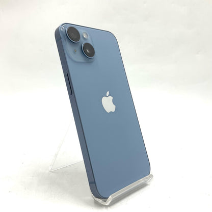 【全額返金保証】【最速発送】Apple iPhone iPhone 14 128GB ブルー docomo 白ロム 動作確認済 77%