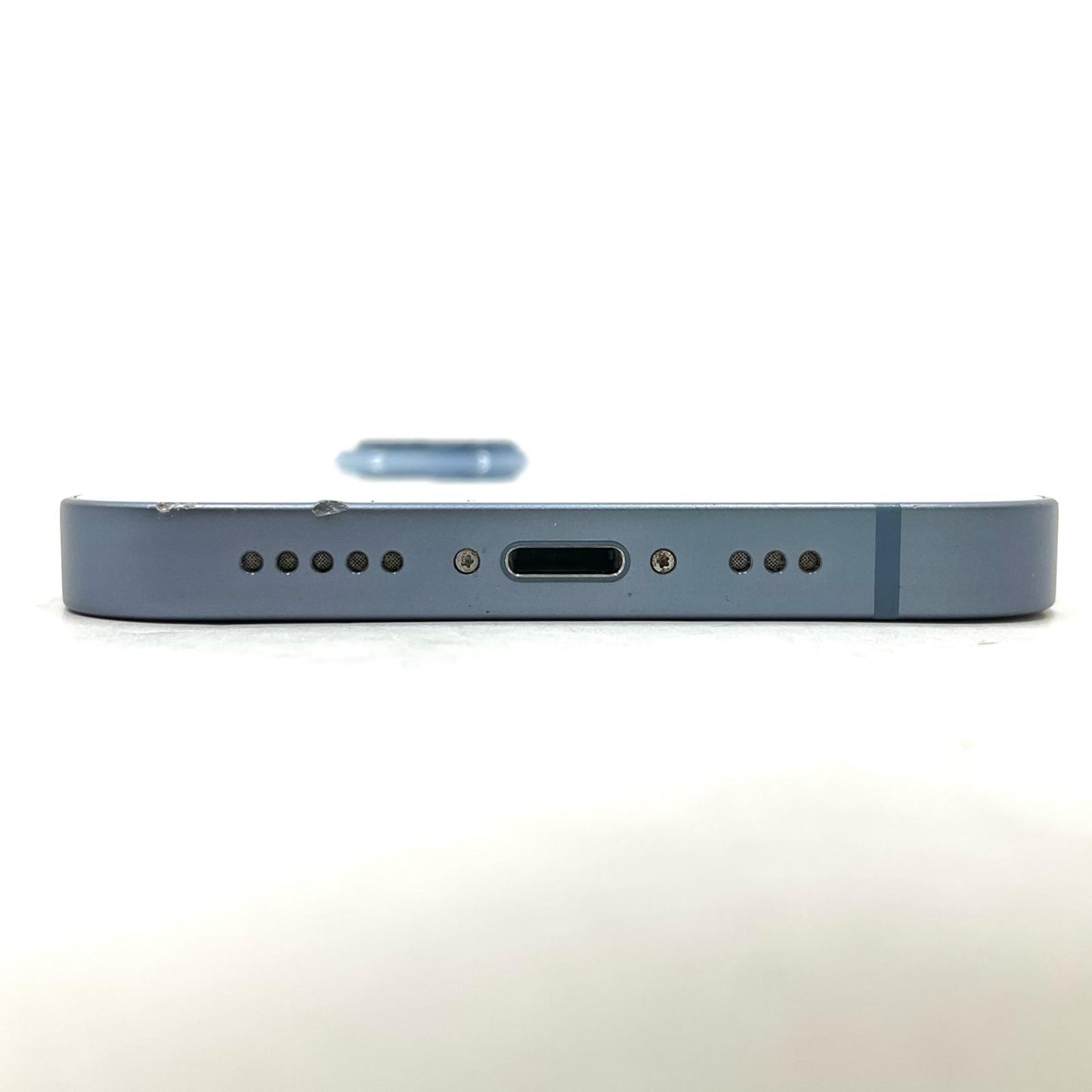 【全額返金保証】【最速発送】Apple iPhone iPhone 14 128GB ブルー docomo 白ロム 動作確認済 77%