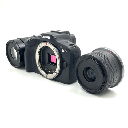 【全額返金保証】【最速発送】Canon デジタル一眼 EOS R50 ダブルズームキット [ブラック] 動作確認済