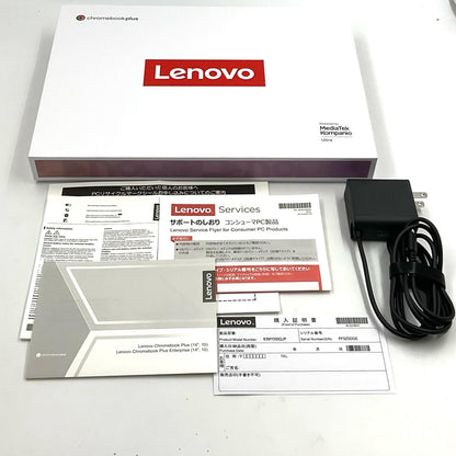 【全額返金保証】【最速発送】Lenovo Chromebook Plus 14M9610 14インチ MediaTek Kompanio Ultra 910 16GB 256GB 超美品 動作確認済